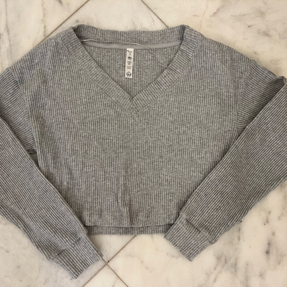Alo Yoga ribbed sweater